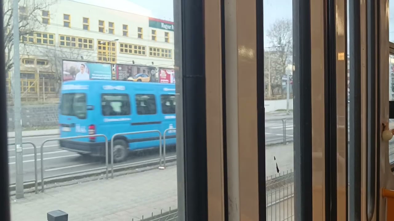 Budapesti Villamos Tatra T5C5K2 a 28-as Villamos Bláha Lujza tér - Izraelita temető 