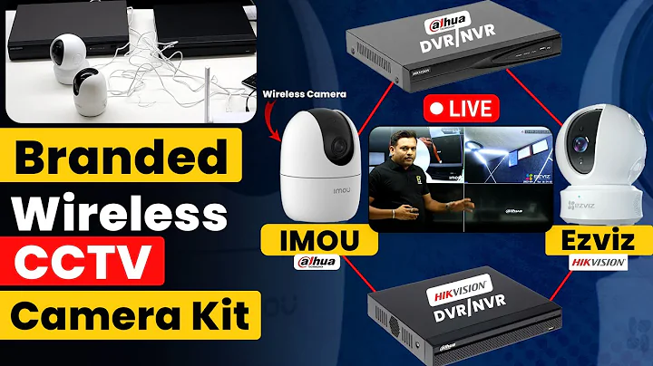 How to Connect Ezviz & IMOU to Any DVR & NVR | Make Branded wireless Camera Kit