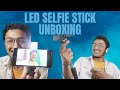 LED Selfie Stick Unboxing