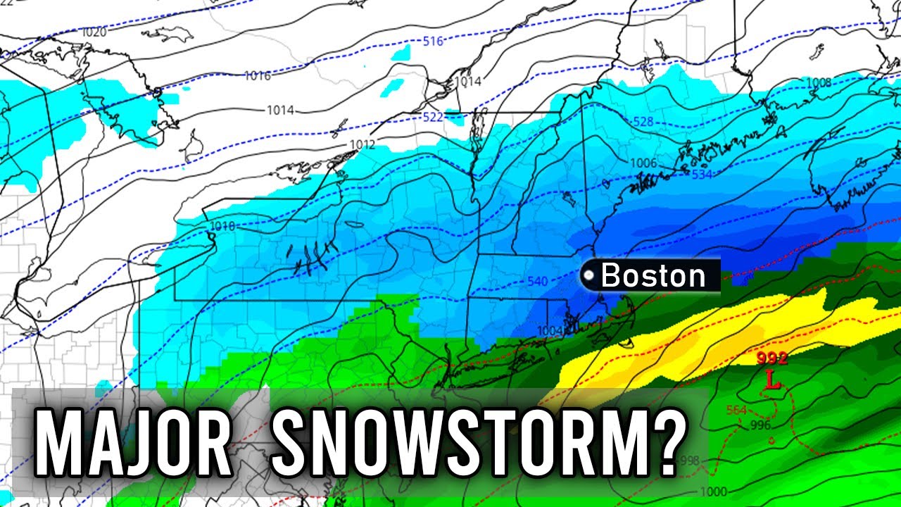 Upcoming Major Winter Storm? - YouTube