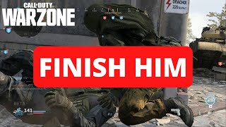 How To Do A Finishing Move / Execution In Call Of Duty Warzone