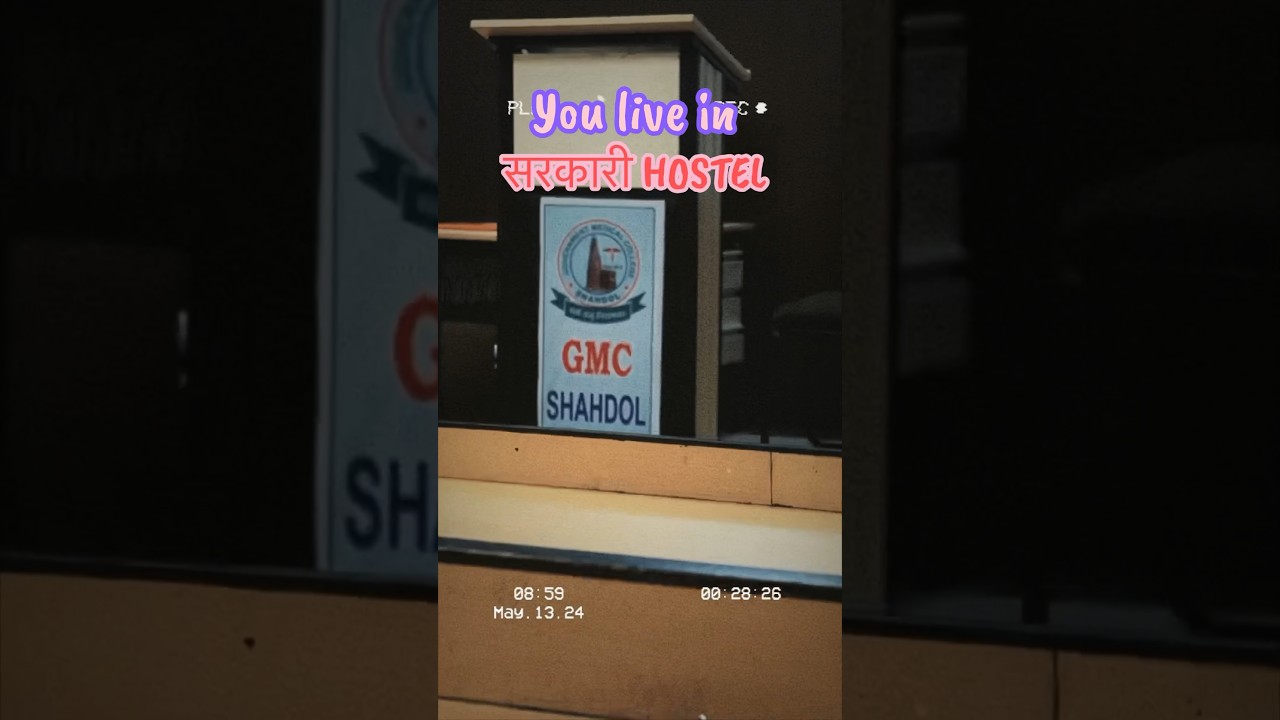 GMC shahdol | government medical college hostel mp l