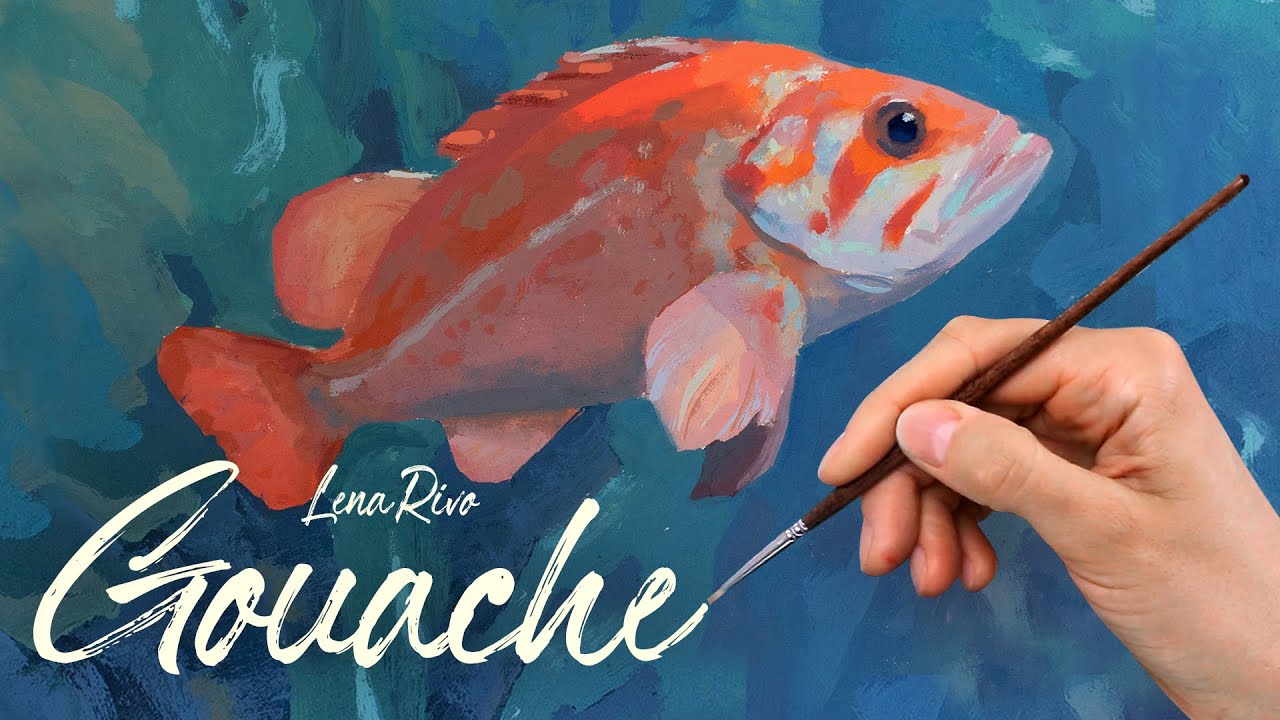 Gouache Fish