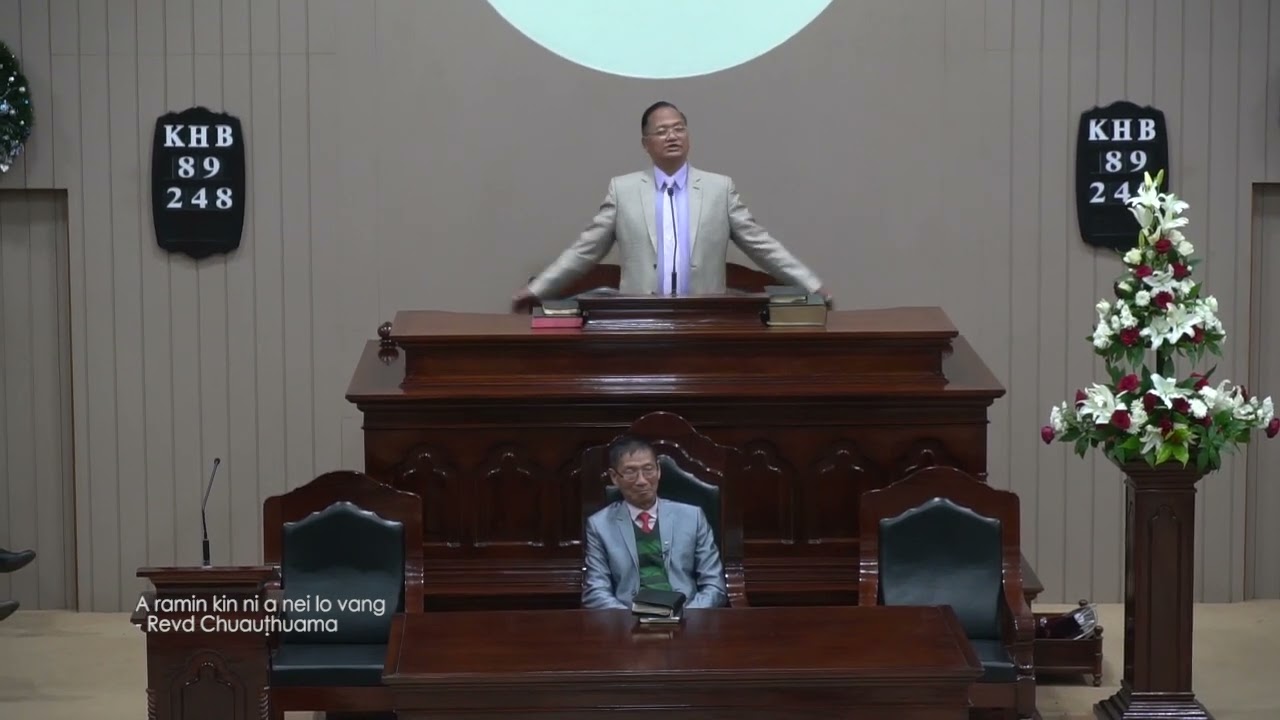 A ramin kin ni a nei lo vang—Revd Chuauthuama
