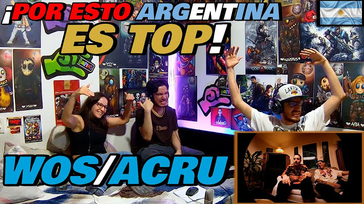 🔴COLOMBIANOS REACCIONAN a WOS y ACRU - ¡POR COSAS ASÍ ARGENTINA ES TOP! [FREESTYLE SET]