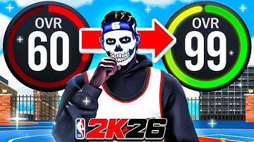 FASTEST WAY TO 99 OVERALL & MAX BADGES in 1 DAY on NBA 2K26