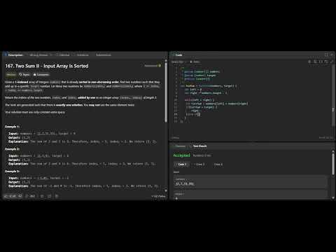 Solving Leetcode Problem