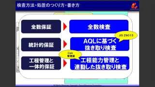 検査基準書のつくり方・書き方－＞工程管理と一体的に品質保証する検査のために。