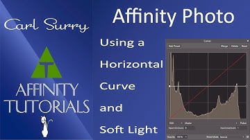 Affinity Photo  Using Horizontal Curves With Soft Light