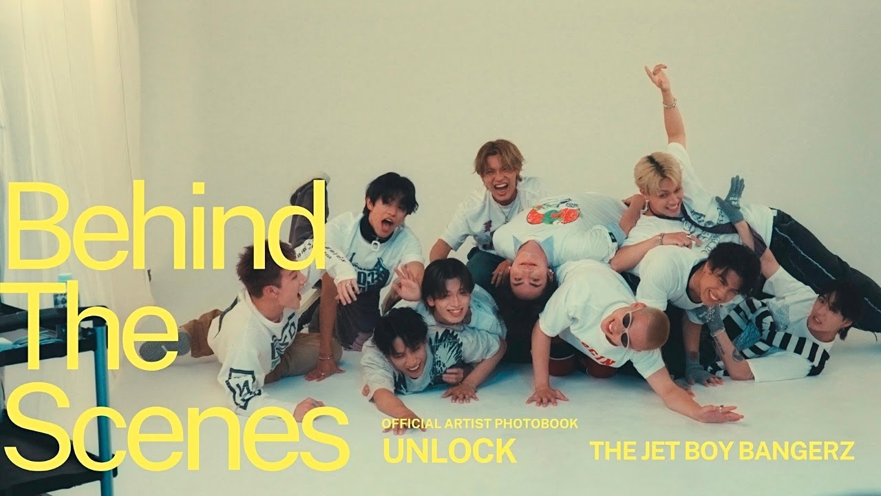 THE JET BOY BANGERZ / OFFICIAL ARTIST BOOK 『UNLOCK』Shooting -Behind the Scenes- PART1