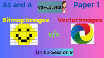 Bitmap and Vector Images (AS and A level Computer Science-9618)