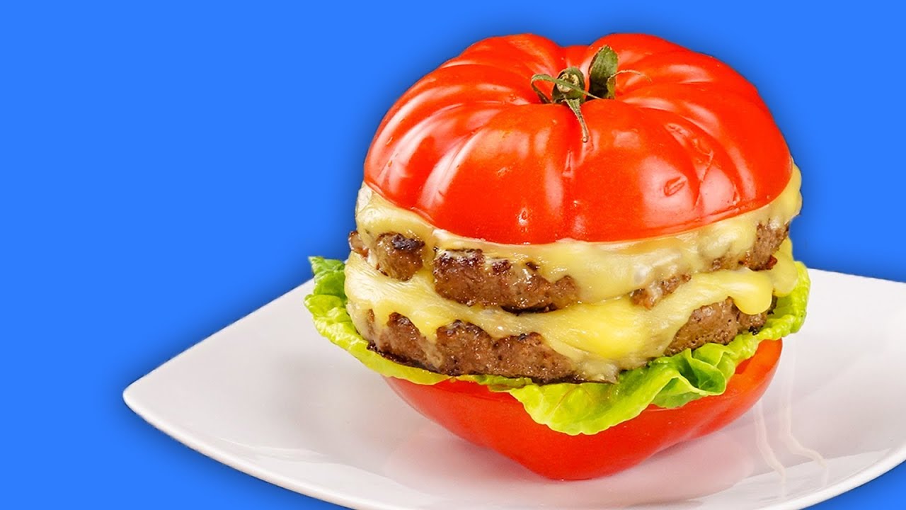 Чизбургер В Помидоре: Оригинальный, Свежий Рецепт На Скорую Руку