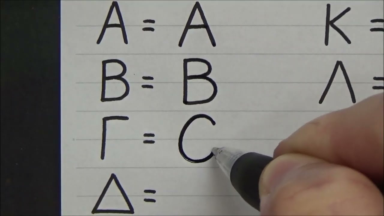 Greek Alphabet to English Converter