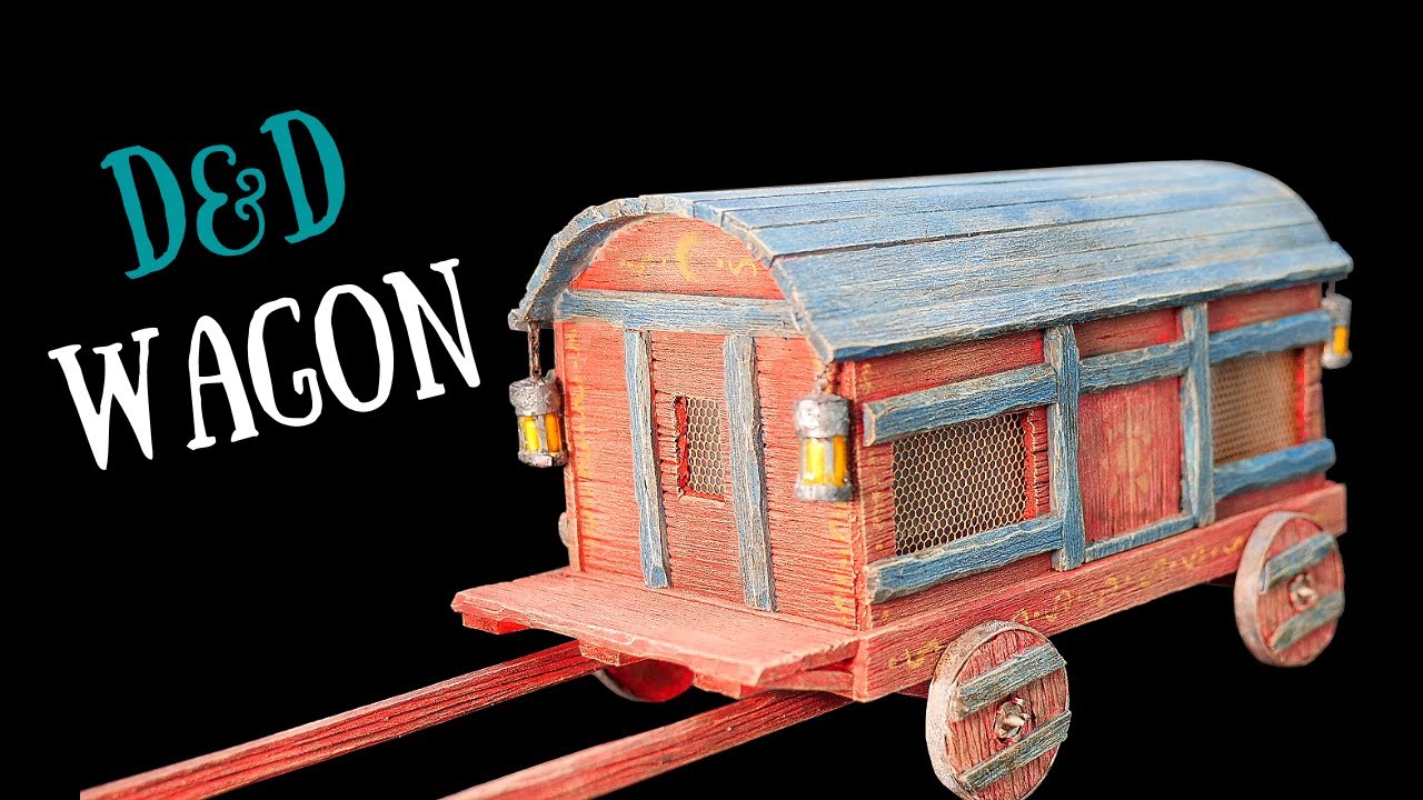 How to Make a Wagon for Your D&D Party YouTube