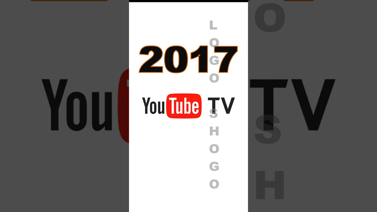 YouTube TV Logo Evolution 