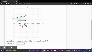 Transformations: Compositions (w/ Dilations)