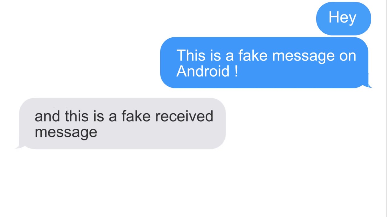 Imessage fake chat app