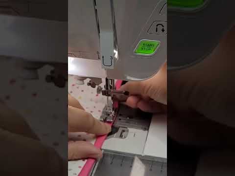 Using The Baby Lock Edge Stitch Foot To Attach Binding By Machine