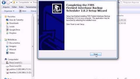 Instalando o FIBS Backup Firebird e Interbase 2.02