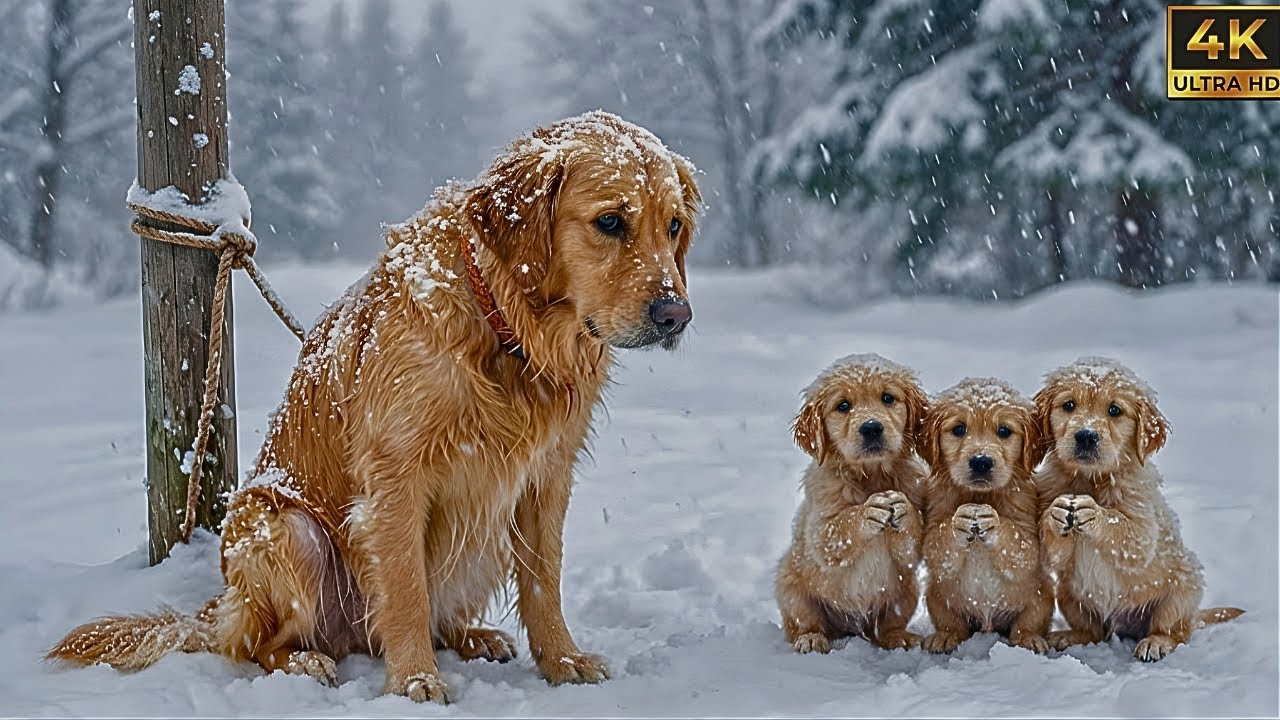 She Walked Away | A Puppy Left Alone in the Snow