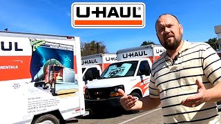 Сколько стоит аренда грузовиков и прицепов. U-Haul - мувинговая компания в Америке.