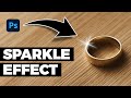 How to add sparkle effect on jewelry in adobe photoshop