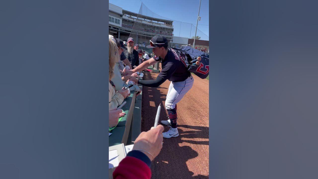 Spring Training Autographs YouTube
