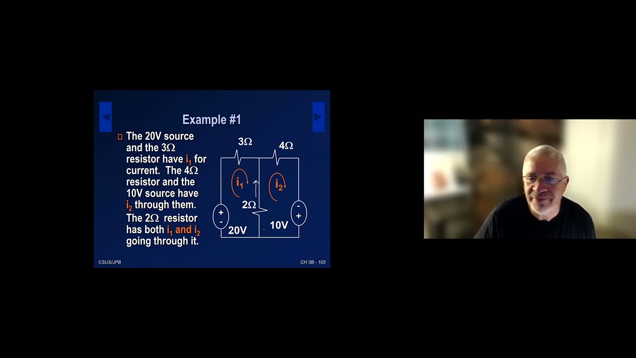 Lecture 8   Mesh Analysis for DC Circuits with NO Current Sources