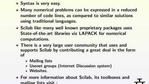 Why Scilab - Tamil