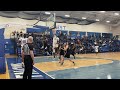 Albertus Magnus Men's Basketball: Justice Washington Dunk vs Emmanuel (12/3/22)