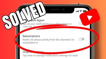 How to turn off subscription activity notifications in YouTube settings?