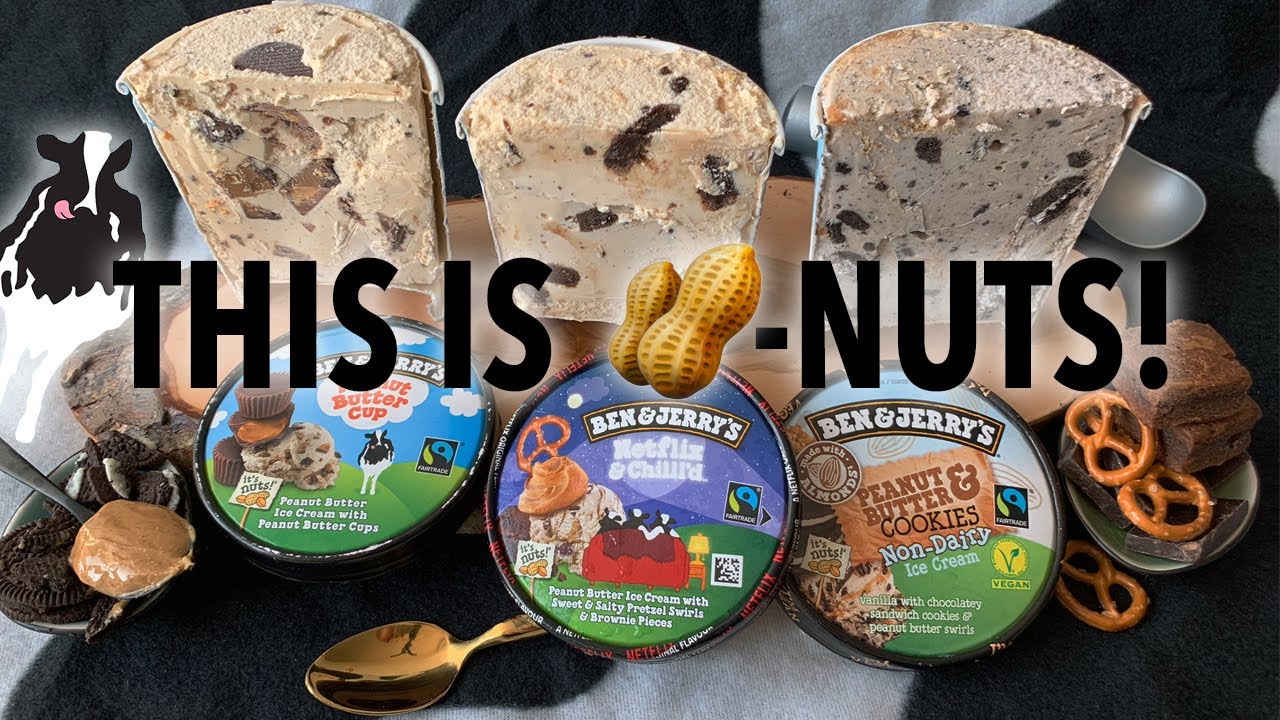 What's the BEST Peanut Butter Flavor of Ben & Jerry's Ice Cream? Taste Test