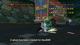 Mario Kart Wii - Time Trials Moonview Highway 2:29.565 | Dax009