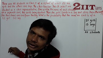 Probability Exercise 22 Q8 Class X ICSE | IIT JEE