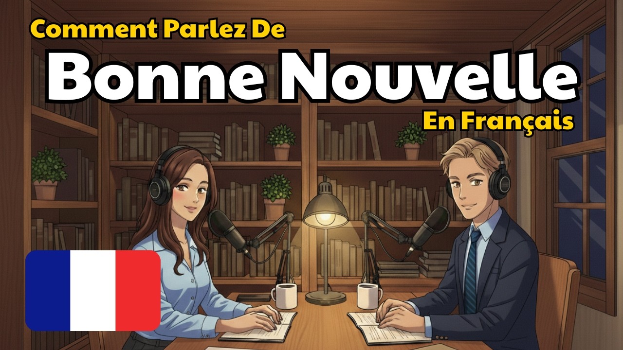 Comment partager une bonne nouvelle en français | Pratique de conversation en français