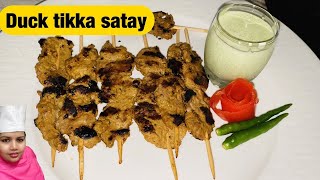 Duck satay| Duck tikka satay| duck tikka