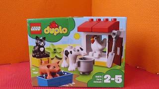 Лего Дупло 10870 Ферма: домашние животные/LEGO Duplo Farm Animals Educational Toy Unboxing Лего Дупло 10870 Ферма: домашние животные/LEGO Duplo Farm Animals Educational Toy Unboxing
