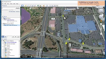 First Preview: Publishing to Google Earth - 