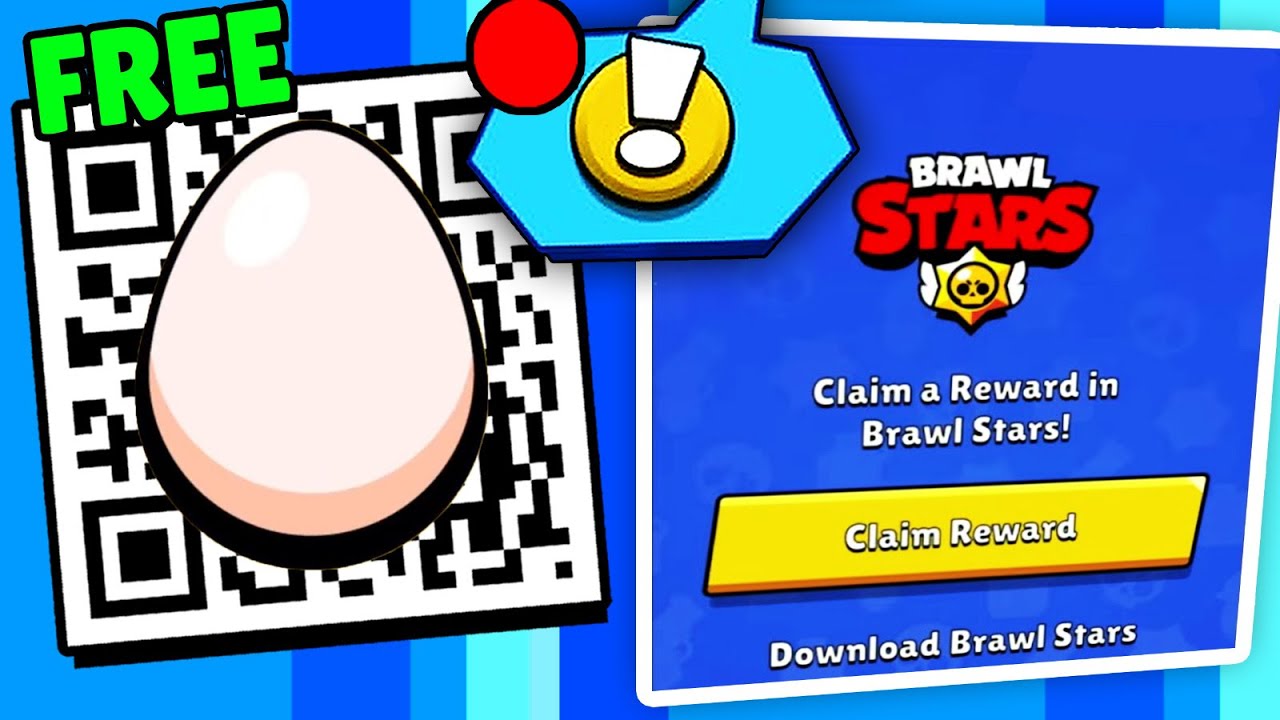 HOW TO GET EGG PIN QR CODE 🎁 GIFT IN BRAWL STARS! (URGENT) - YouTube