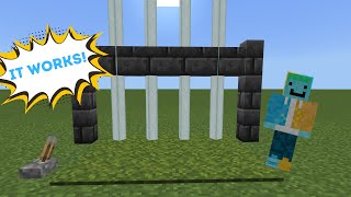 How To Build A Working Laser Door In Minecraft!