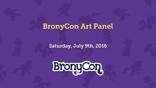 BronyCon Art Panel - BronyCon 2016