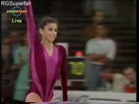 1992 Rhythmic Gymnastics European Championships EF Rope Hoop