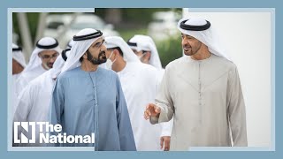 Watch: President Sheikh Mohamed meets Sheikh Mohammed bin Rashid in Abu Dhabi