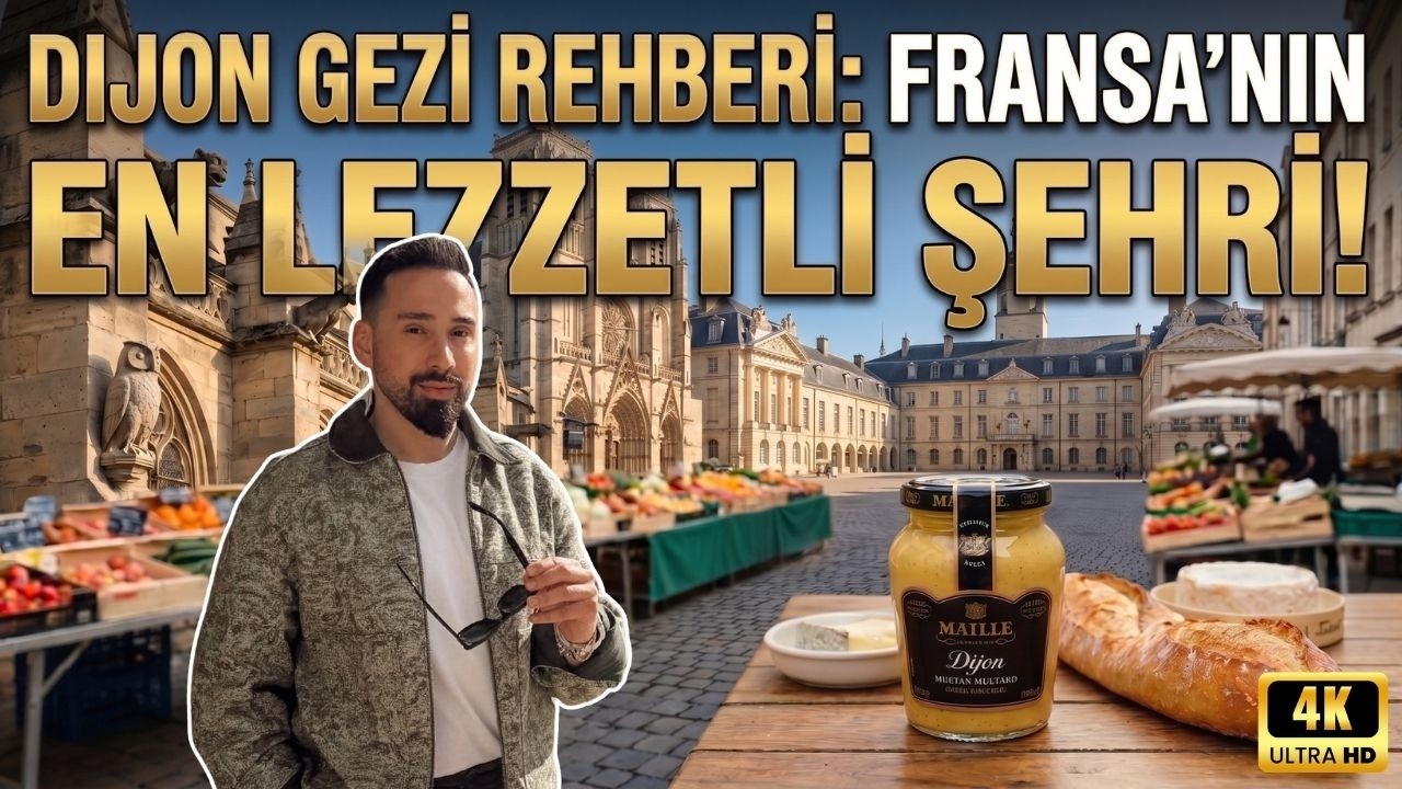 Dijon Gezi Rehberi: Fransa'nın En Lezzetli Şehri! 🇫🇷 (24 Saatlik