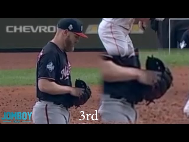 Stephen Strasburg and tipping pitches in the World Series, a breakdown