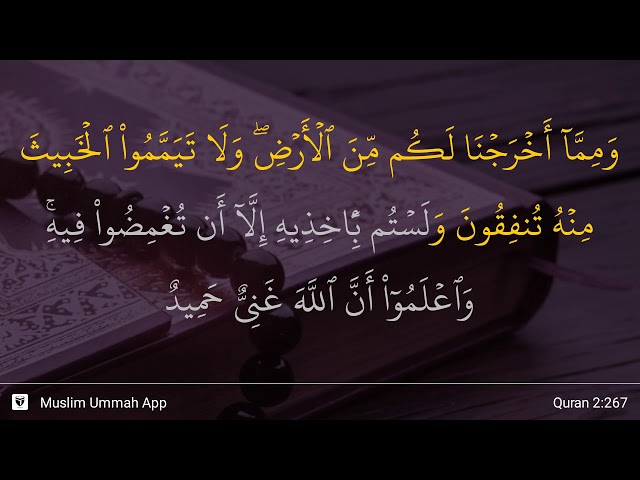 Al-Baqarah ayat 267 class=