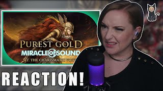 MIRACLE OF SOUND Feat. The Charismatic Voice - Purest Gold REACTION | HOW INCREDIBLY BEAUTIFUL!!!