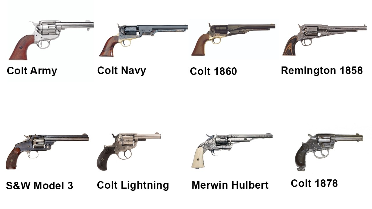 Every Wild West Revolver Explained in 8 Minutes