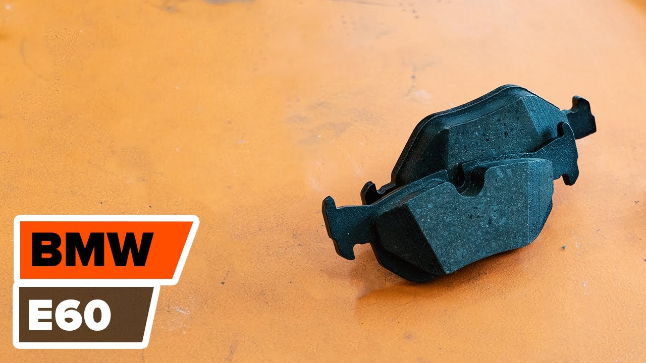 How to change rear brake discs and rear brake pads on BMW 5 E60