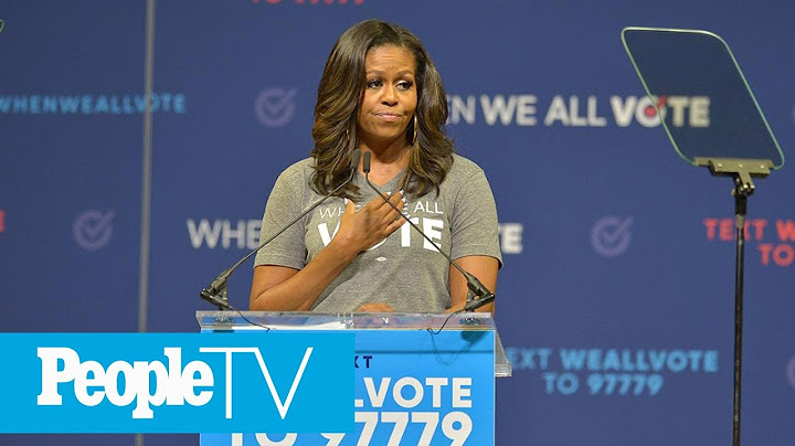 Michelle Obama Will 'Absolutely Not' Run For Office, Issues Support For #MeToo | PeopleTV